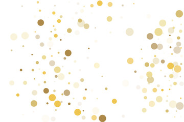 Gold glitter confetti, great design for any purpose. Party decor.