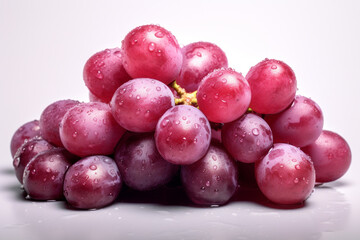 bunch of red grapes