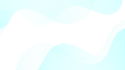 Modern background.full color. blue and white gradation.geometric wave. eps 10	
