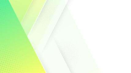 Modern background.full color. yellow and green gradation.geometric slash . halftone memphis. eps 10