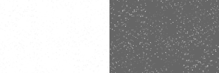 Falling snow isolated on transparent background. Heavy  light snowfall, snowflakes Snow flakes, snow background.  Bokeh lights png