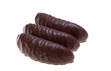 chocolate sweets with jelly filling