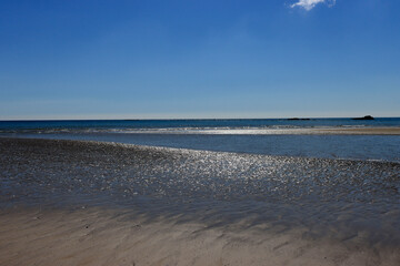 beach and sea