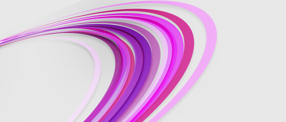 Abstract purple waves - data stream concept