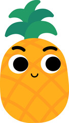 Basic Pineapple Face Look Right