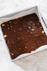 Chocolate macadamia fudge