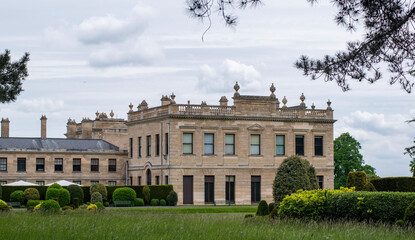 Brodsworth Hall , Doncaster , UK - Front Shot