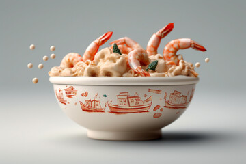 shrimp in a bowl