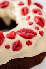 Red velvet bundt cake