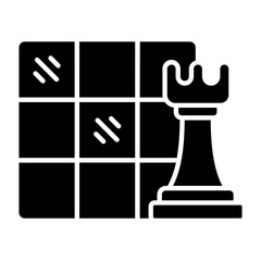 Chess Glyph Icon