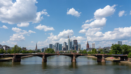 the bridge over the river