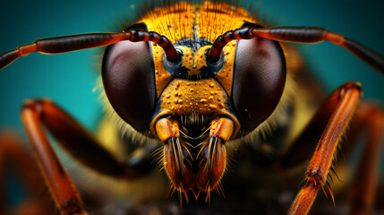 Macro shot of an insect

Generative AI