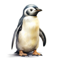 penguin on transparent background (png)