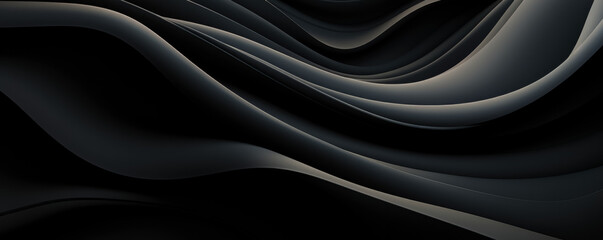 Abstract organic black lines background 
