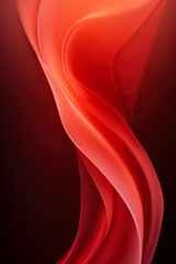 Abstract organic red lines background 