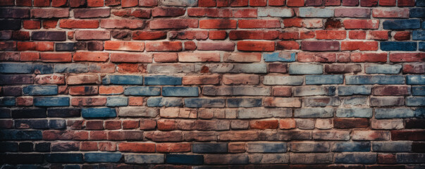 red brick background 