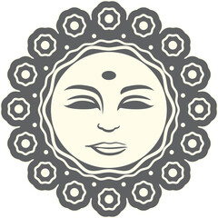 Graha Ketu planet symbol