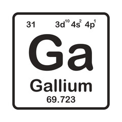 element gallium icon