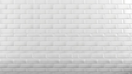 White light brick tiles tilework glazed ceramic wall, Classic white metro tile.