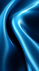 Naklejka premium Flowing Colors: Beautiful Abstract Background with Fluid, Gradient, and Line Design, Generative AI