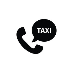 taxi vector icon cab symbol