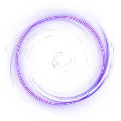 Circle colorful bright neon border