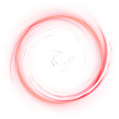 Circle colorful bright neon border