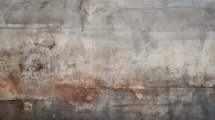 Obraz premium Rustic Scratch Concrete Wall Background. Generative AI