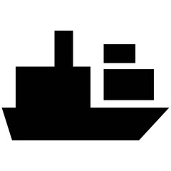 Aircraft and Ships Vector Icons