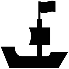 Aircraft and Ships Vector Icons Pack

