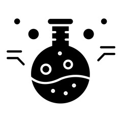 Biological Science Glyph Icon