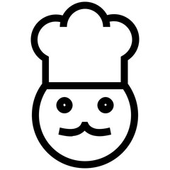 Linear Style Road Icons