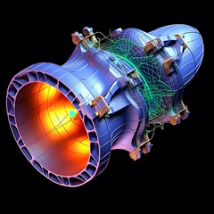 Finite Element Analysis Alien Technology Space Anti Matter Engine UFO UAP