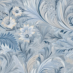 Flower pattern, seamless textre, fabric wallpaper.