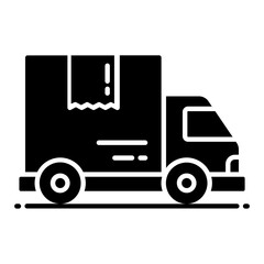 Packaging Move Glyph Icon