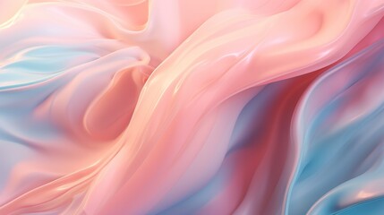 Pastel current background. Divorces, waves, lines, in pastel colors. Banner for advertising. AI generation.