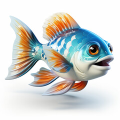 fish cartoon character 