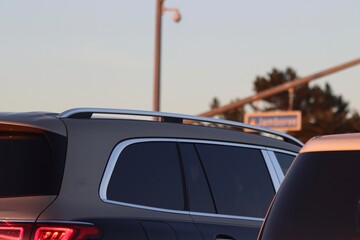 Fototapeta premium Primo piano di un'auto di lusso esotica