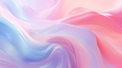 Pastel current background. Divorces, waves, lines, in pastel colors. Banner for advertising. AI generation.