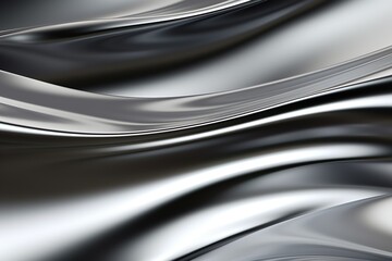 Polished steel texture | Generative AI
