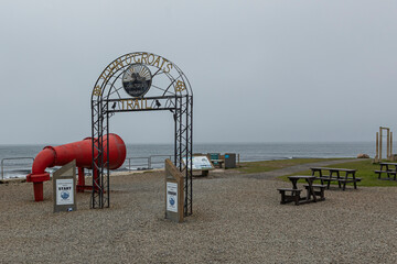 Archway used asthe start and the finish of the Joh O'Groats trail