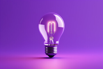 glowing bulb