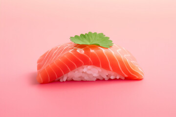 sushi with salmon