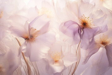Obraz na płótnie Canvas Light flower blossom beauty nature bloom vintage background pink plant floral