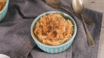 Aletria vermicelli pudding
