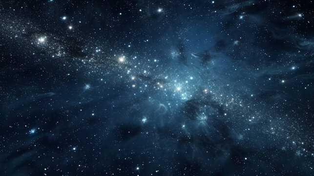 background with stars  HD 8K wallpaper Stock Photographic Image