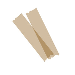 Transparent brown tape