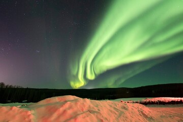 Aurora near northpole