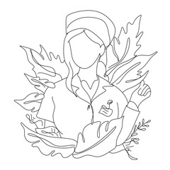 Academic medical flat illustrations, providing precise visual representations of complex medical concepts to enhance understanding and communication in the field of healthcare and medical education