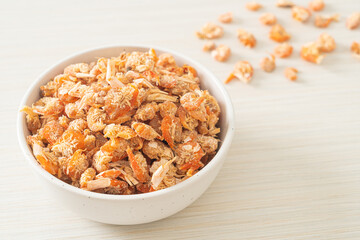 dried shrimps or dried salted prawn